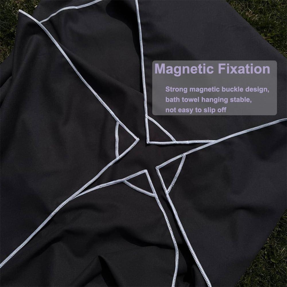 Toalla de Playa Magnética GUAIZHUREN 191x76 cm Secado Rápido