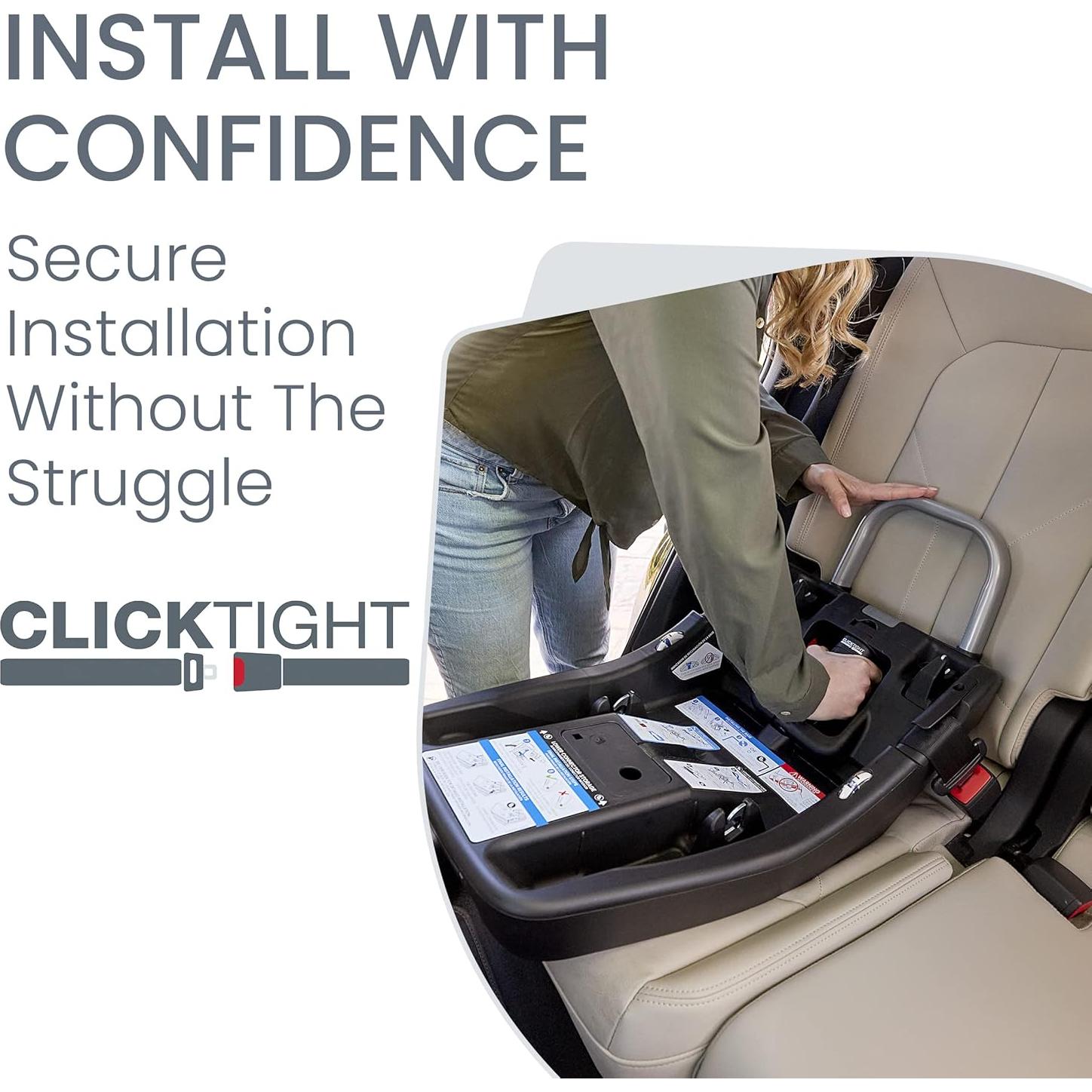 Asiento de auto Britax Willow S Onyx Glaciar con base Alpine