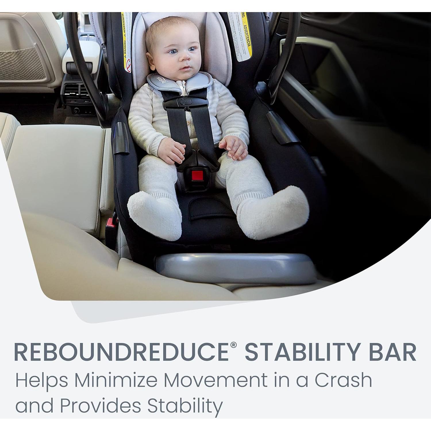 Asiento de auto Britax Willow S Onyx Glaciar con base Alpine