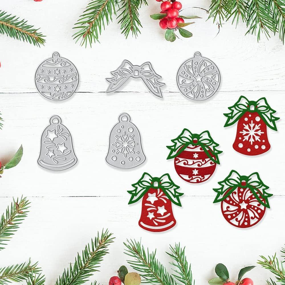 Troqueles de Corte Navideños Hying - Campana y Bombilla