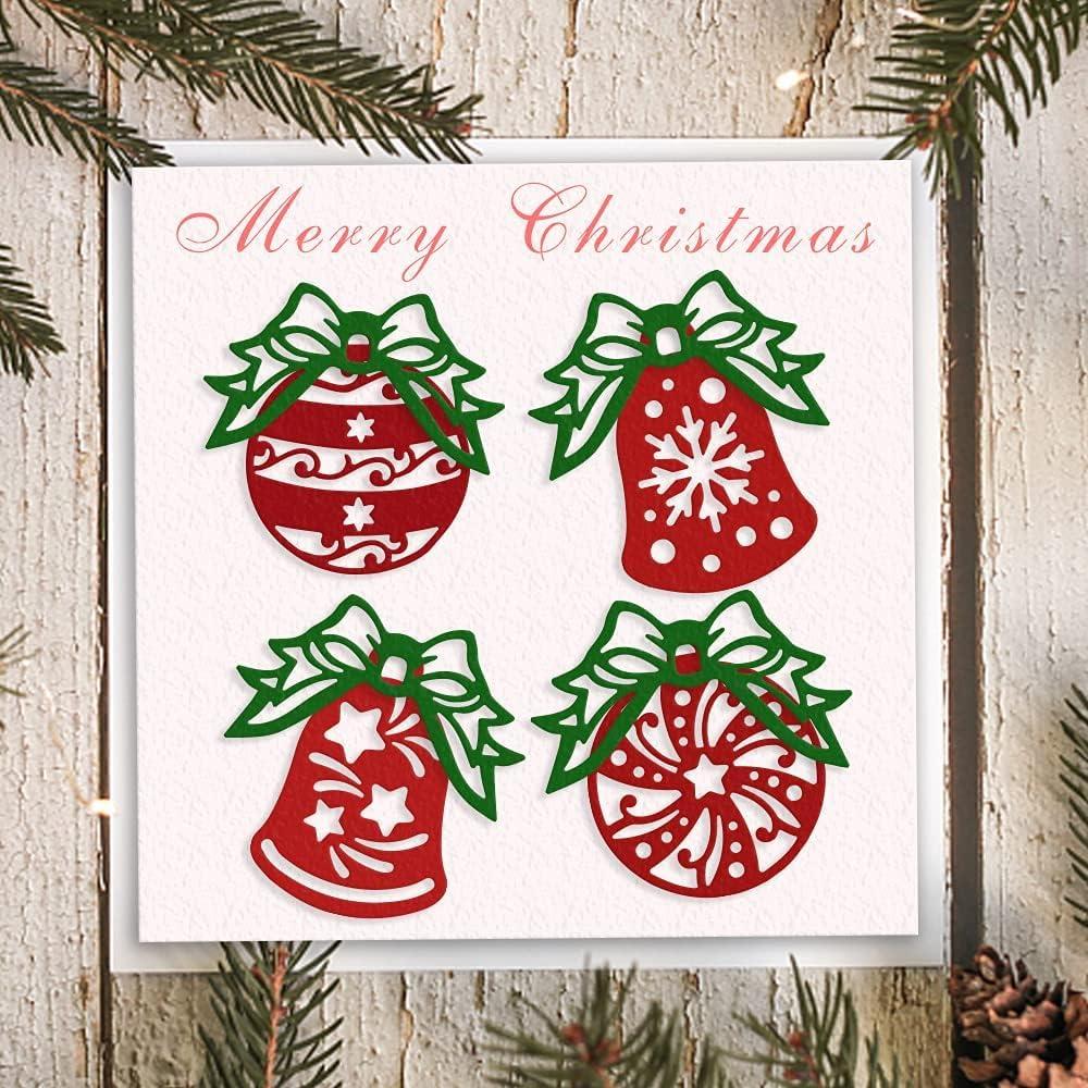 Troqueles de Corte Navideños Hying - Campana y Bombilla