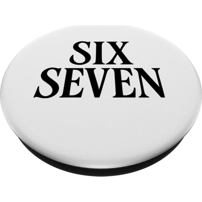 PopGrip Adhesivo PopSockets Seis Siete 6 7 Meme Humor Viral