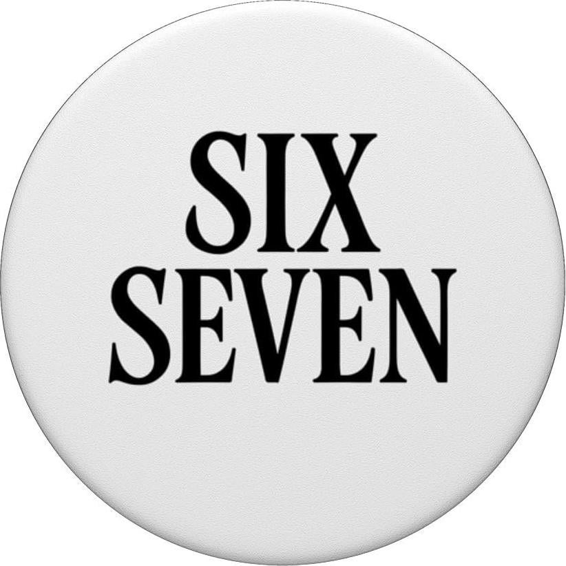 PopGrip Adhesivo PopSockets Seis Siete 6 7 Meme Humor Viral