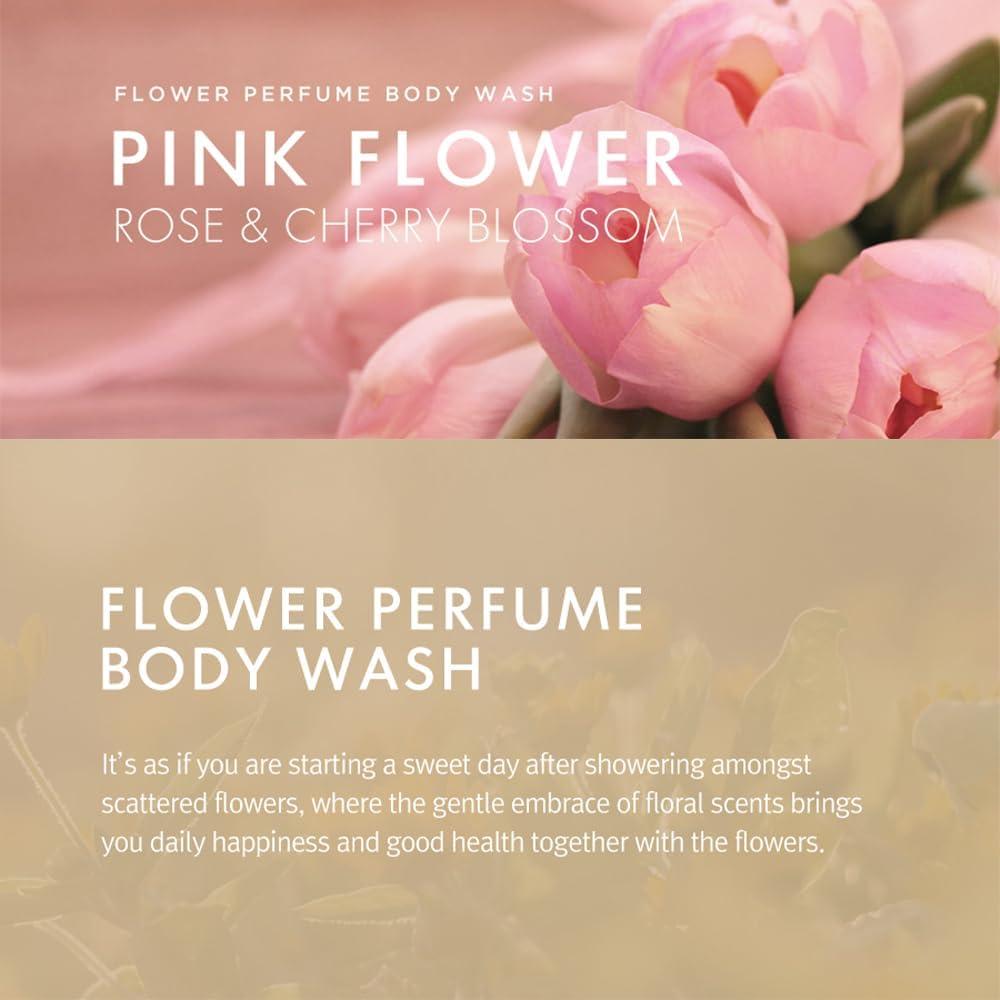 Jabón de Cuerpo Aekyung 1.2L Aroma Rosa y Flor de Cerezo