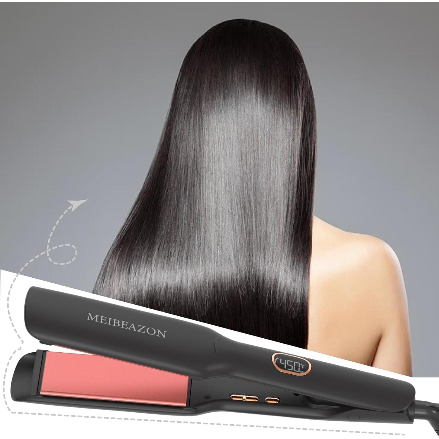 Plancha de Pelo MEIBEAZON MS-02 Cerámica 1.7" Digital 230°C