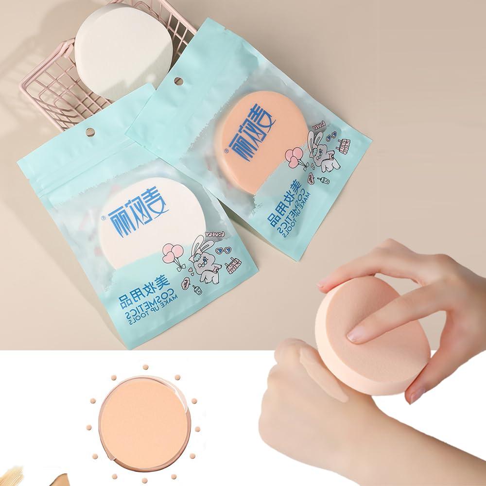 Esponjas de Maquillaje MyOnly 4 Pcs Grandes 9cm Suaves