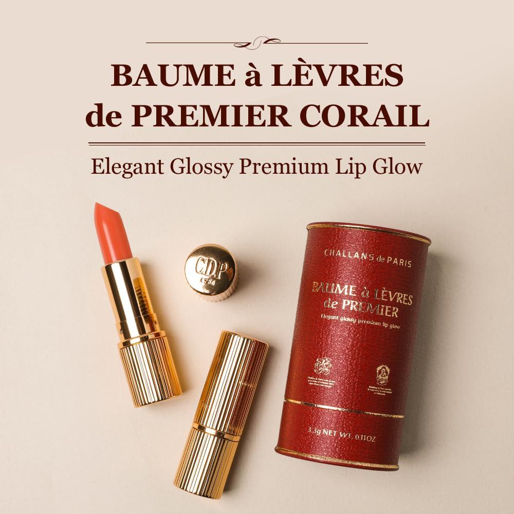 Bálsamo Labial Premium CHALLANS de PARIS - Hidratante Rosa 3.11 g
