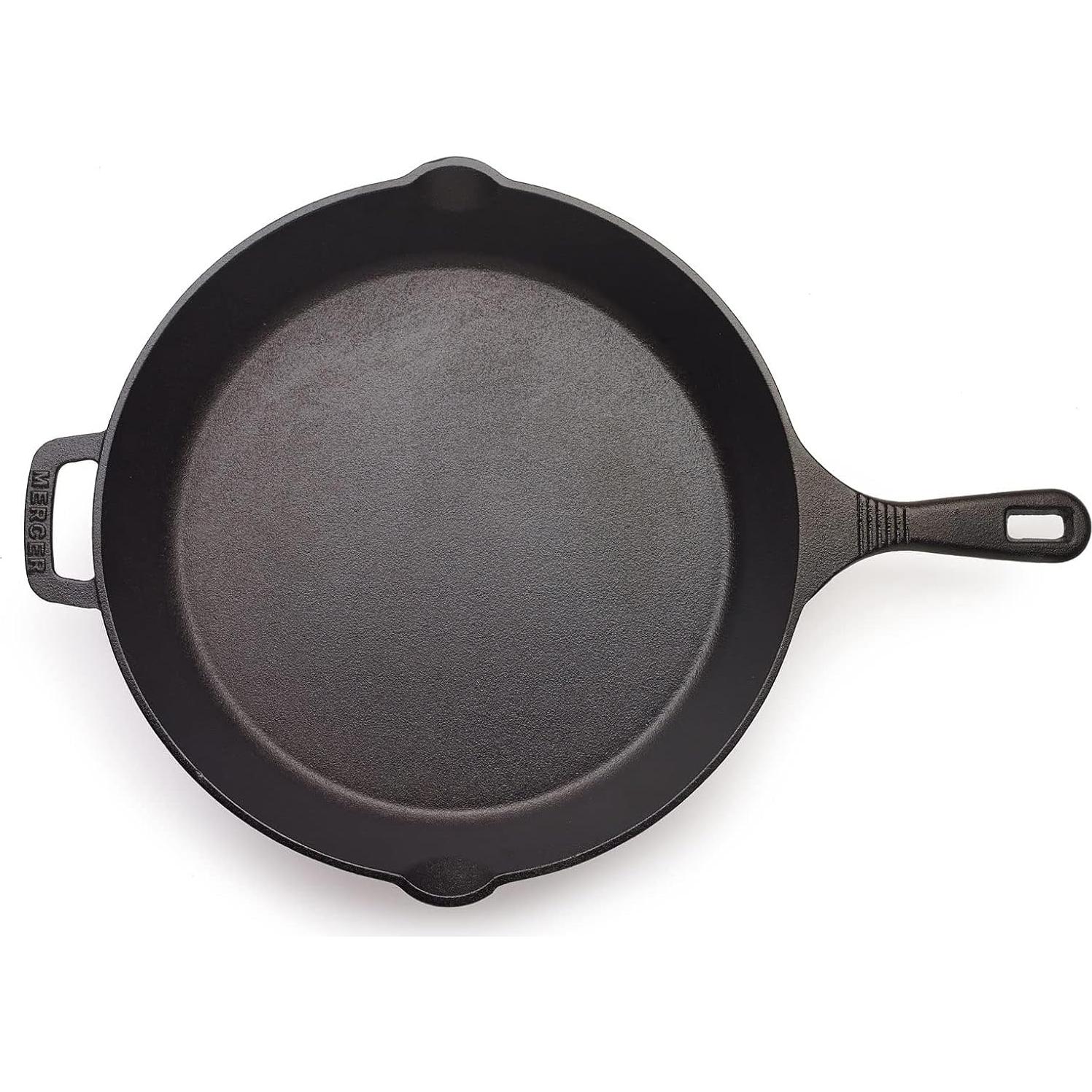 Juego de Sartenes de Hierro Fundido Mercer Culinary 3 Piezas