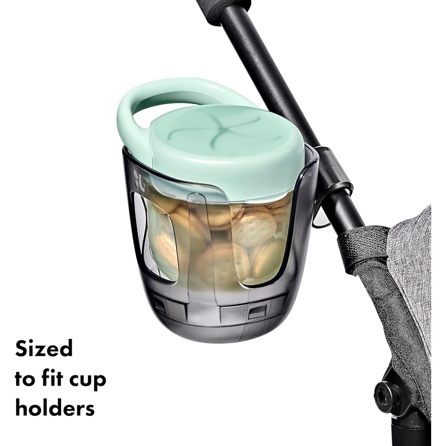 Taza de Snack OXO Tot con Tapa - 2 Unidades, Opal y Flor