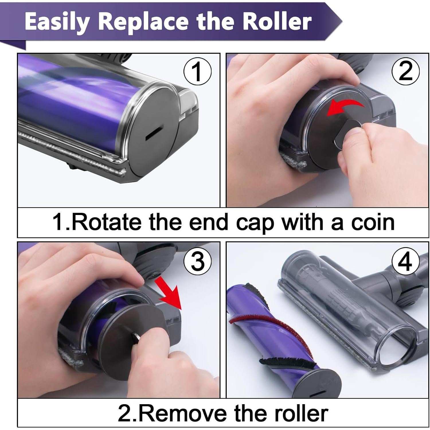 Cabezal de Motor V6 Coodss para Aspiradoras Dyson - 50W