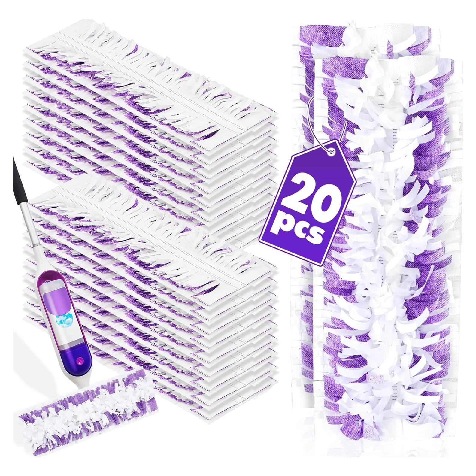 20 Almohadillas Desechables Reemplazo Power Swiffer Aicipow