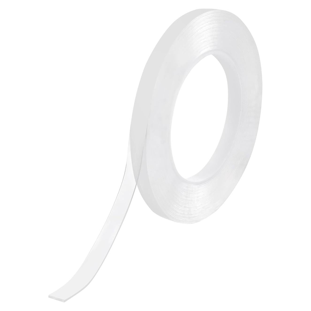 Cinta Adhesiva Doble Cara Azinoo 1cm x 3.05m Alta Resistencia