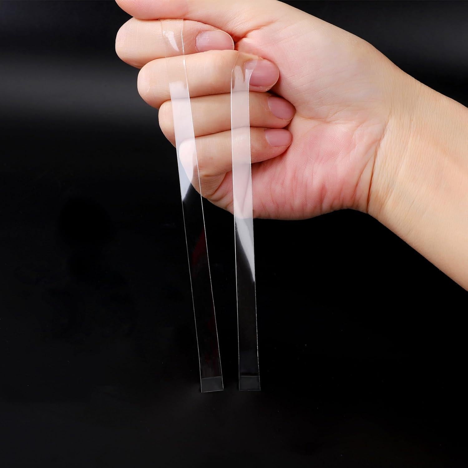 Cinta Adhesiva Doble Cara Azinoo 1cm x 3.05m Alta Resistencia