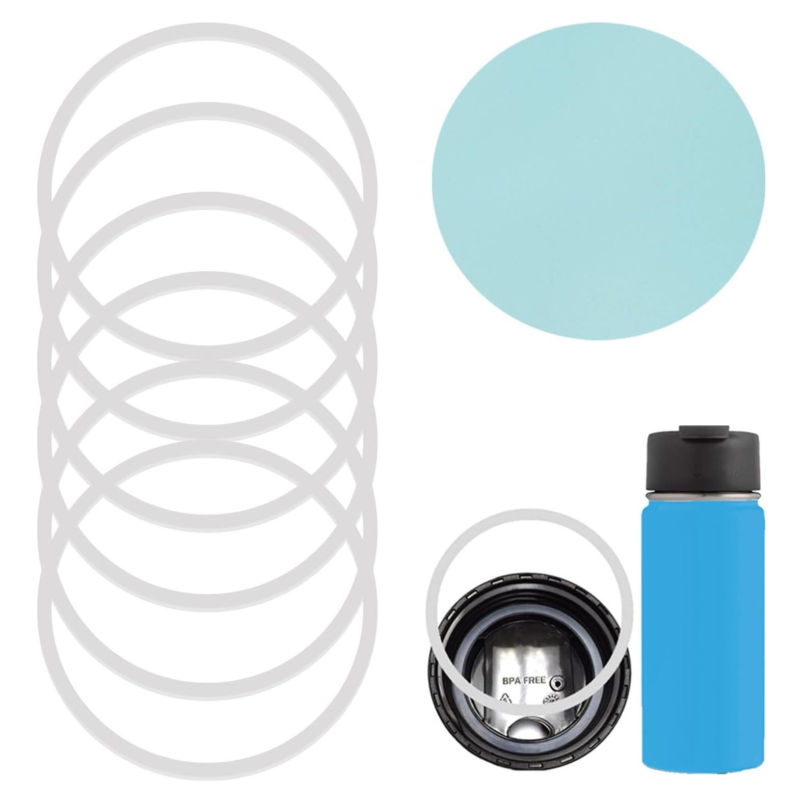 Greant 6 Anillos de Silicona para Tapa de Hydro Flask 12-40oz