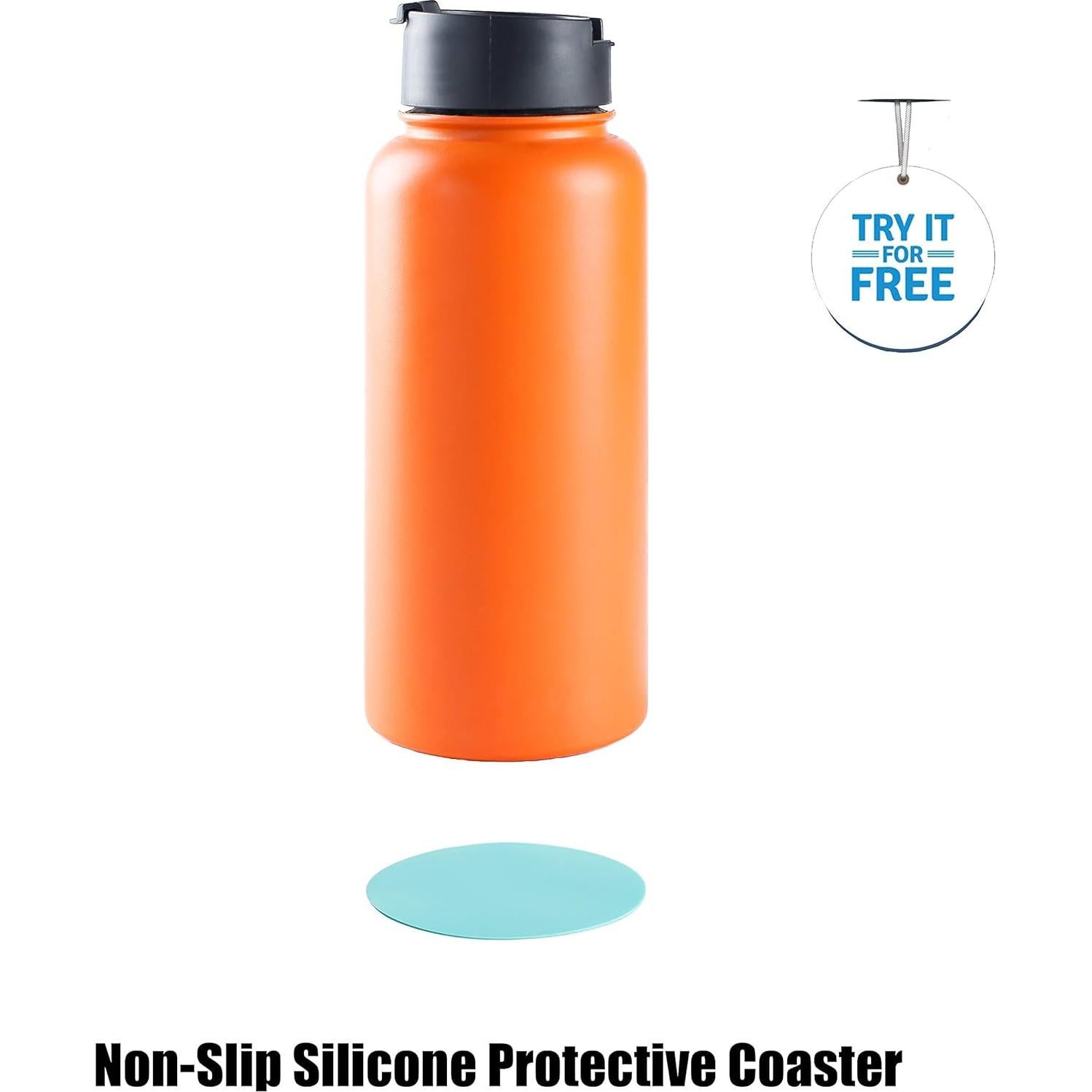 Greant 6 Anillos de Silicona para Tapa de Hydro Flask 12-40oz