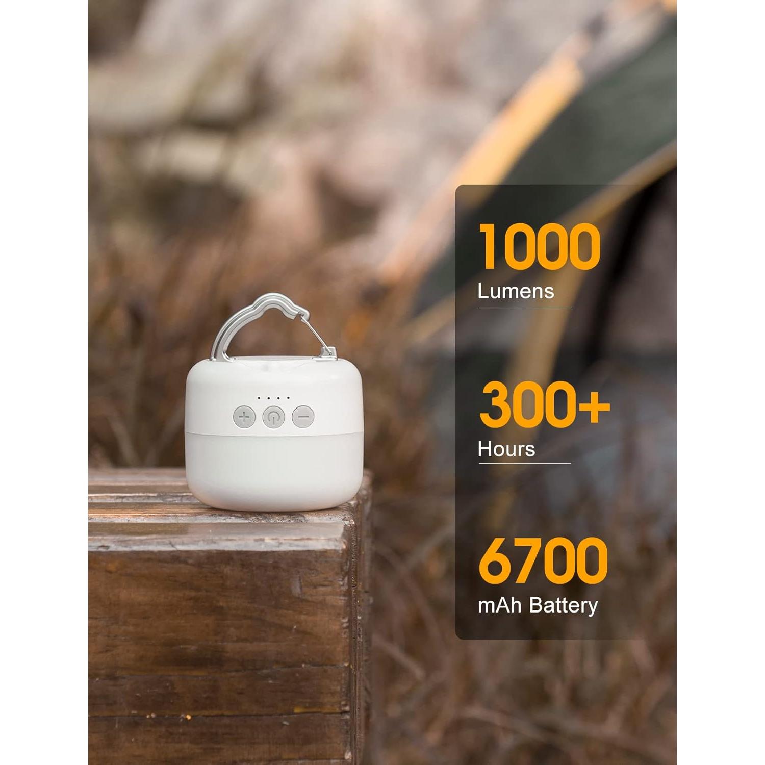 Linterna LED Recargable ZMNT 1000LM 6700mAh Resistente Agua