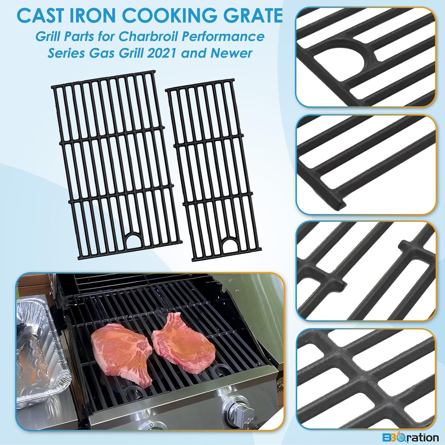 Piezas de Parrilla Charbroil Performance 2 Quemadores - Rejillas y Placas