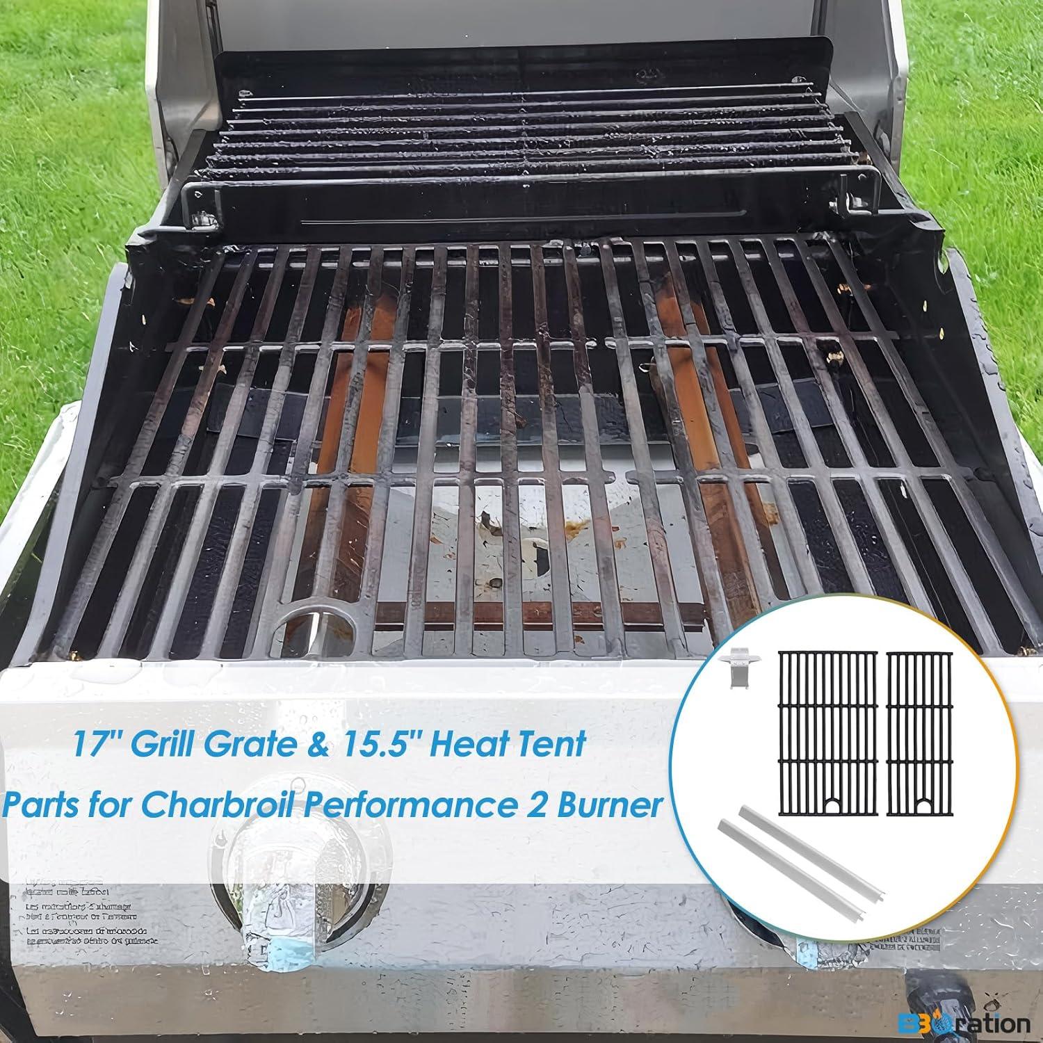 Piezas de Parrilla Charbroil Performance 2 Quemadores - Rejillas y Placas
