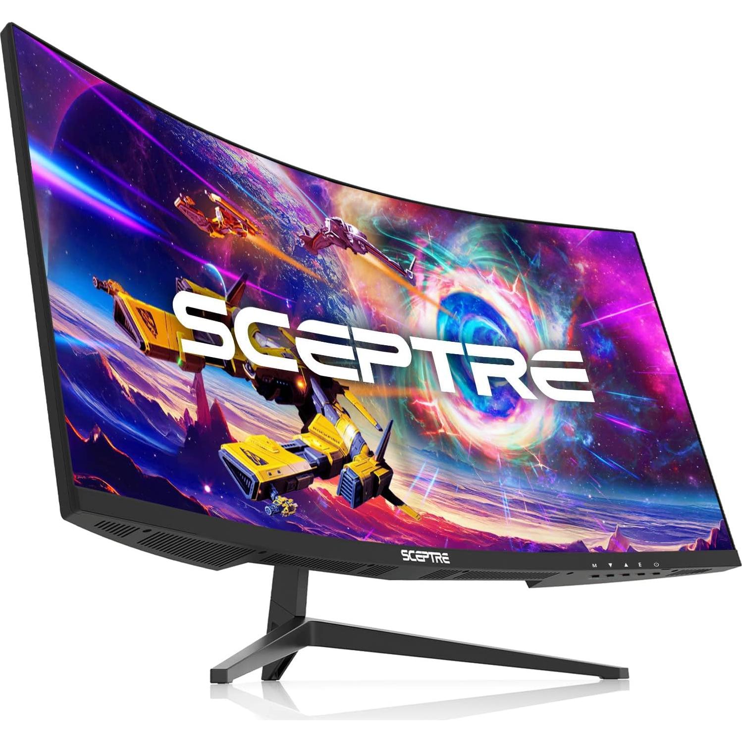 Monitor Curvo de Juegos Sceptre 30" 2560x1080 200Hz HDMI