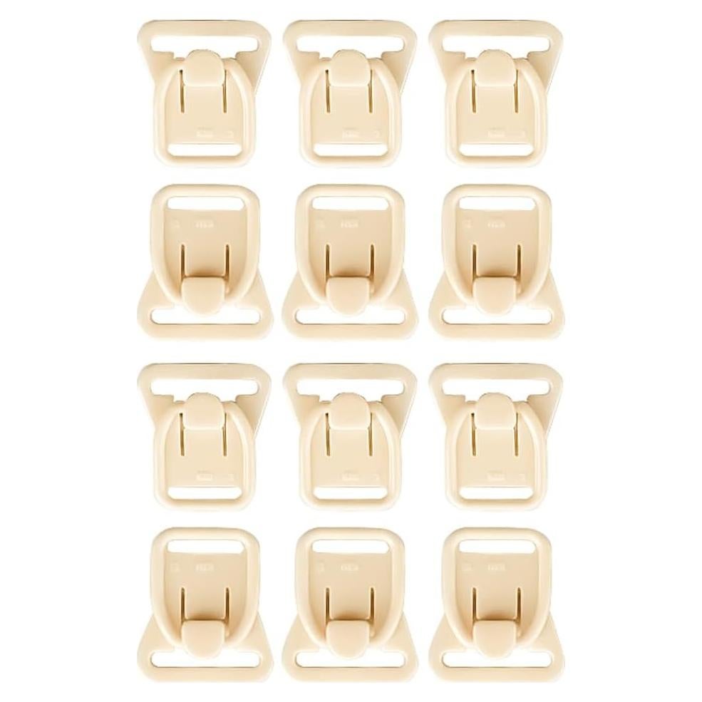 Clips de Lactancia Beige Lakesstory 16 mm 12 Piezas