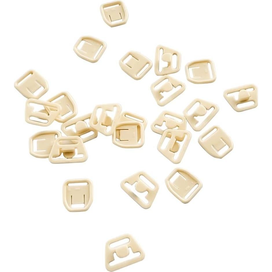 Clips de Lactancia Beige Lakesstory 16 mm 12 Piezas