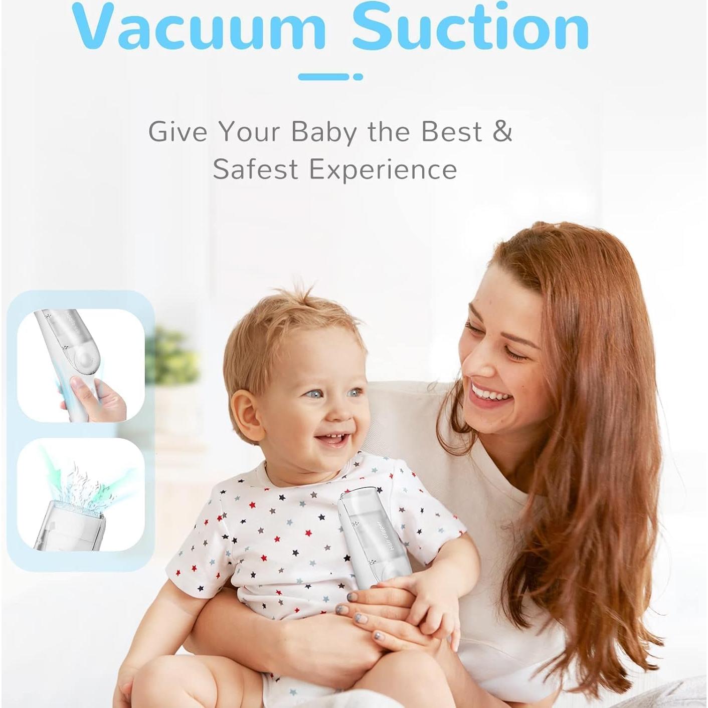 Cortapelos Inalámbrico FERRISA para Bebés con Aspiradora