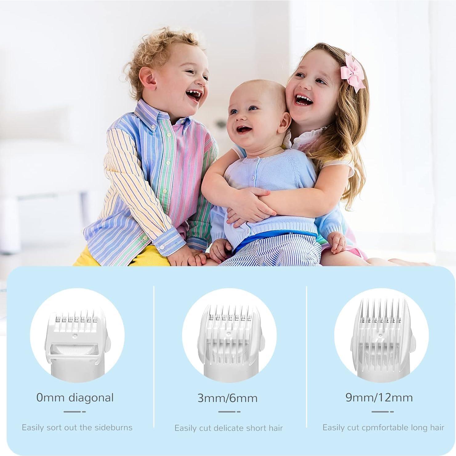 Cortapelos Inalámbrico FERRISA para Bebés con Aspiradora