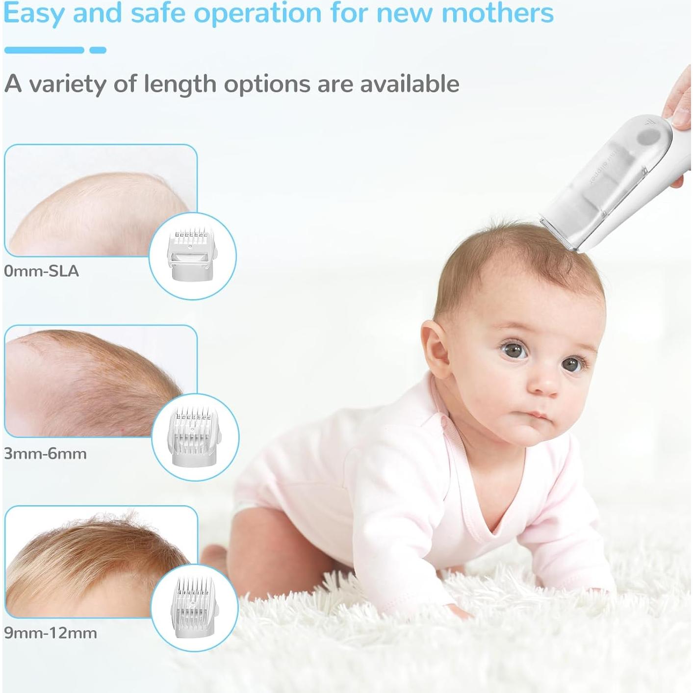 Cortapelos Inalámbrico FERRISA para Bebés con Aspiradora