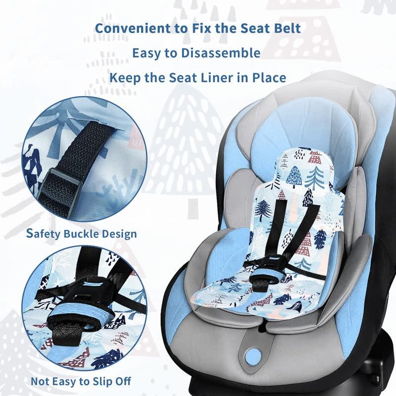 Almohadilla Enfriadora para Asiento de Coche Bebé B-001-Forest