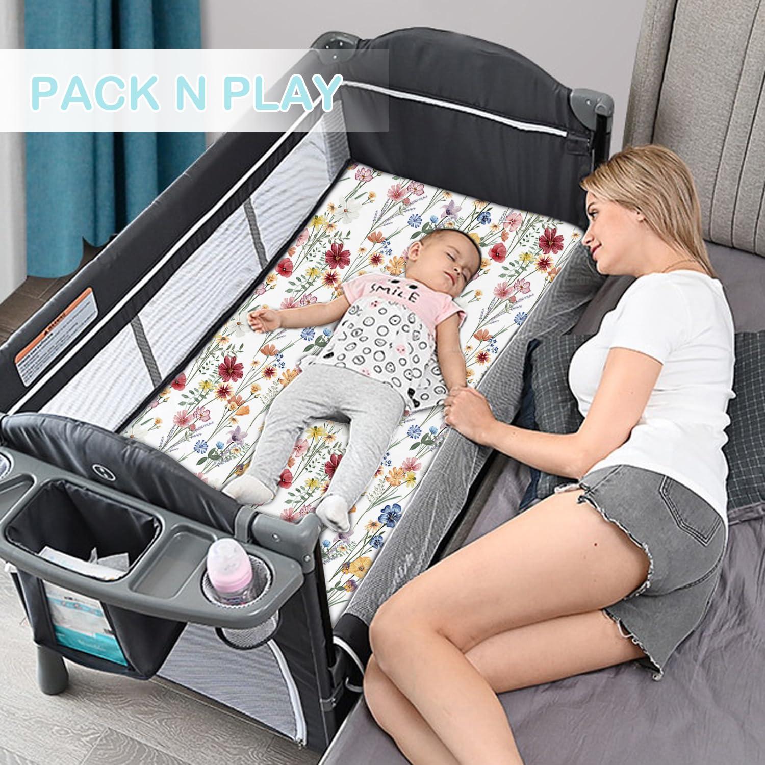 Sábanas Ajustadas para Cuna Mini Bimocosy 4PK Microfibra