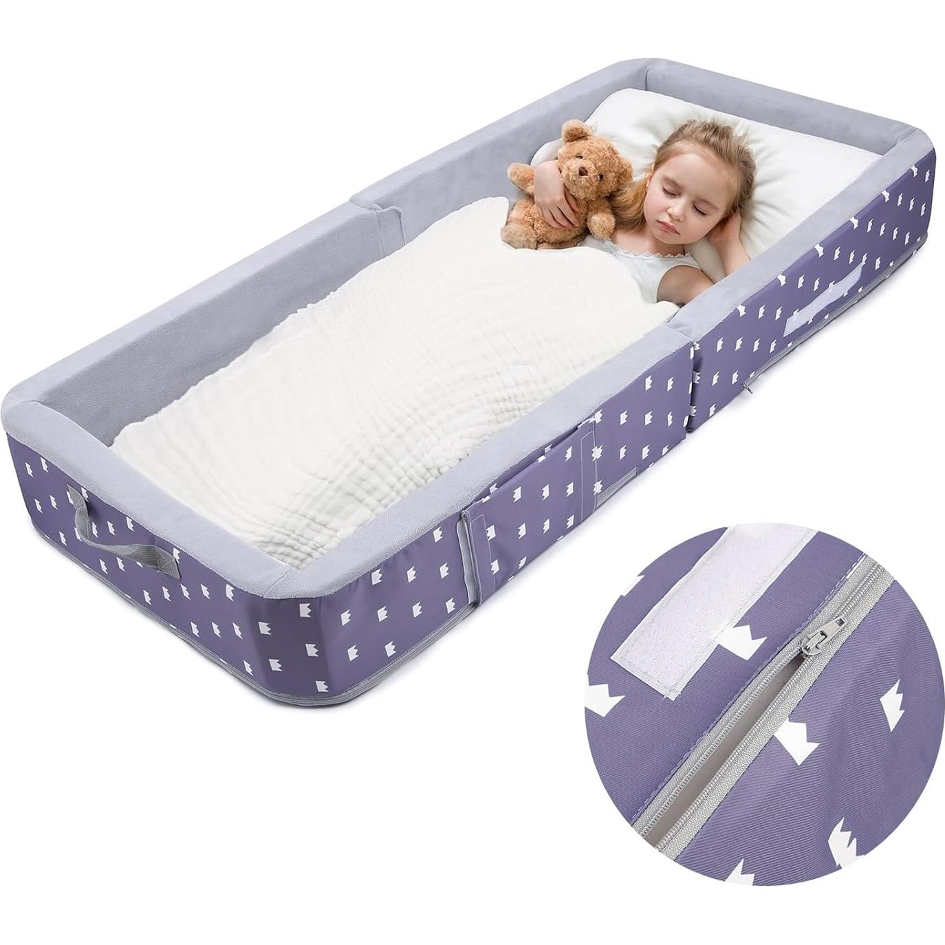 Cama de viaje plegable para niños Mooedcoe - Corona 137x50 cm