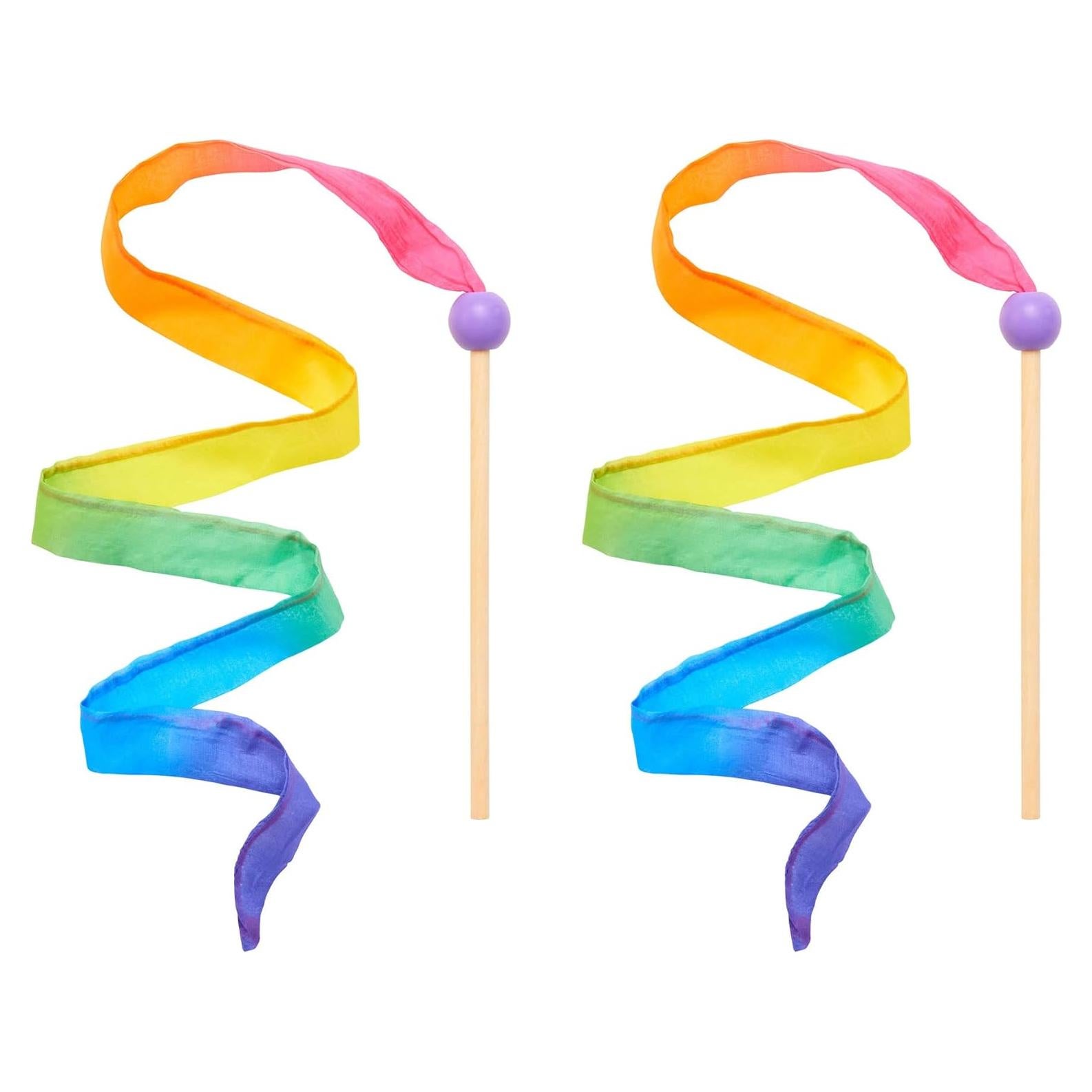 Streamer Arcoíris Mini Sarah's Silks - Varita de Cinta 91 cm