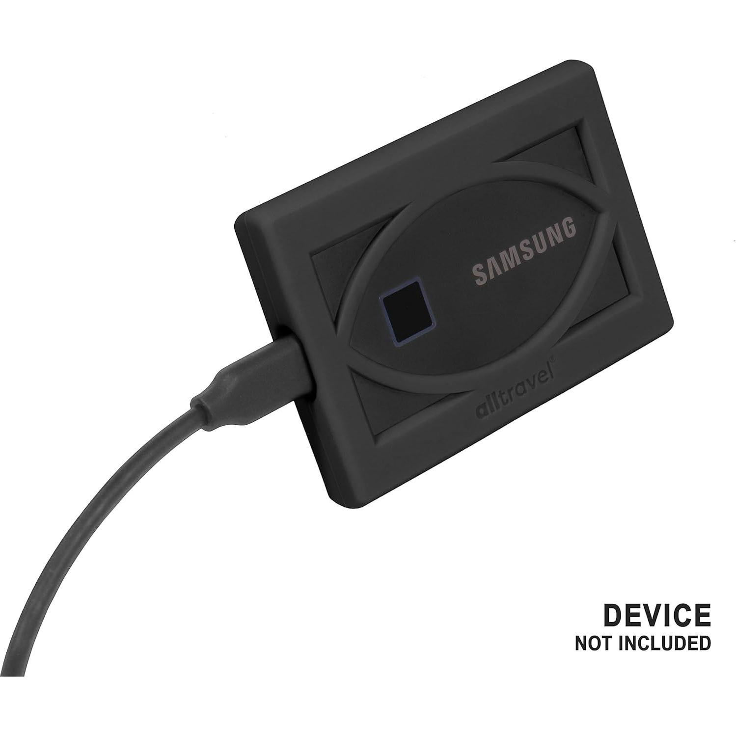 Funda Bumper Alltravel para SSD Samsung T7 Touch 1TB 2TB 500GB