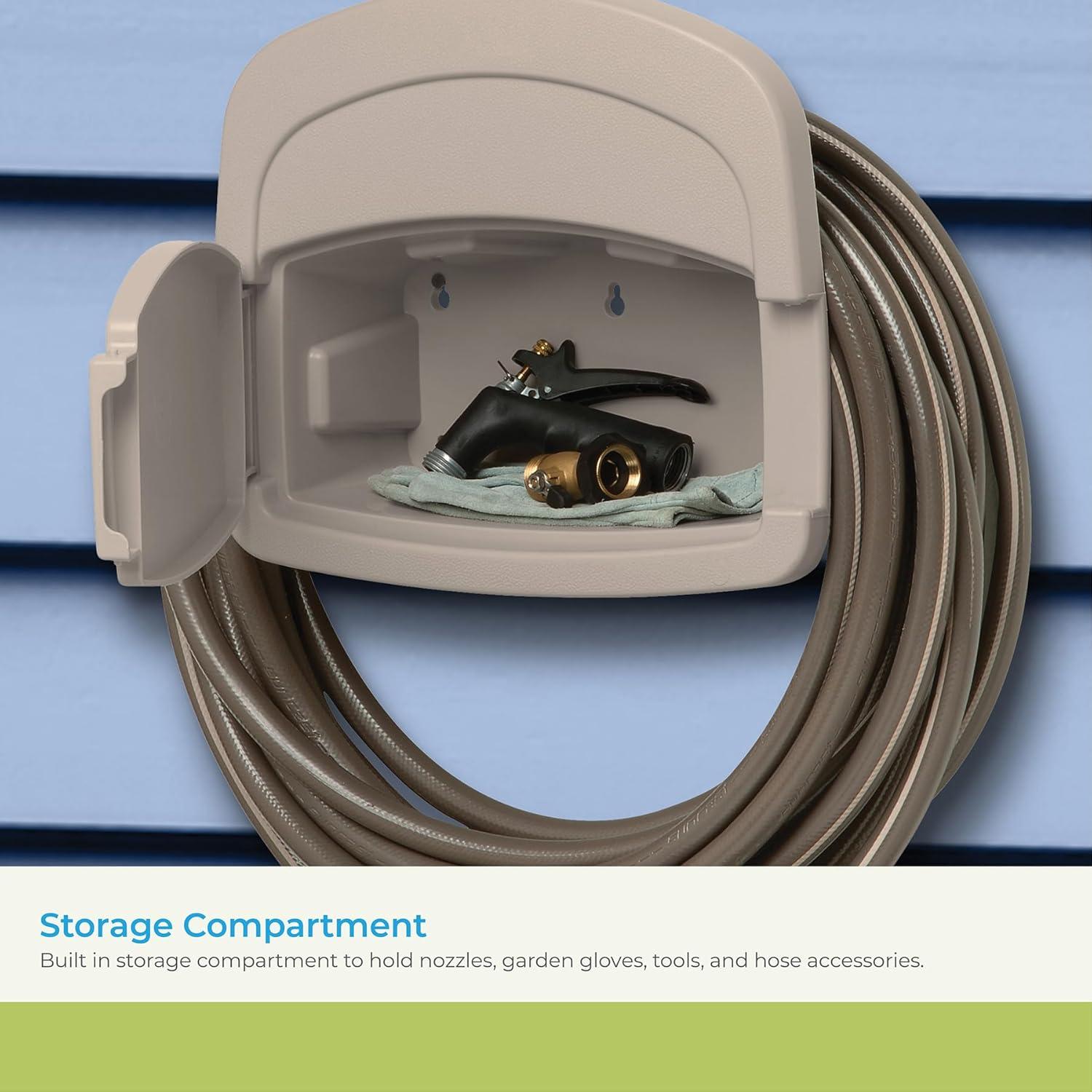 Soporte para Manguera Suncast DHH150 150' con Almacenamiento