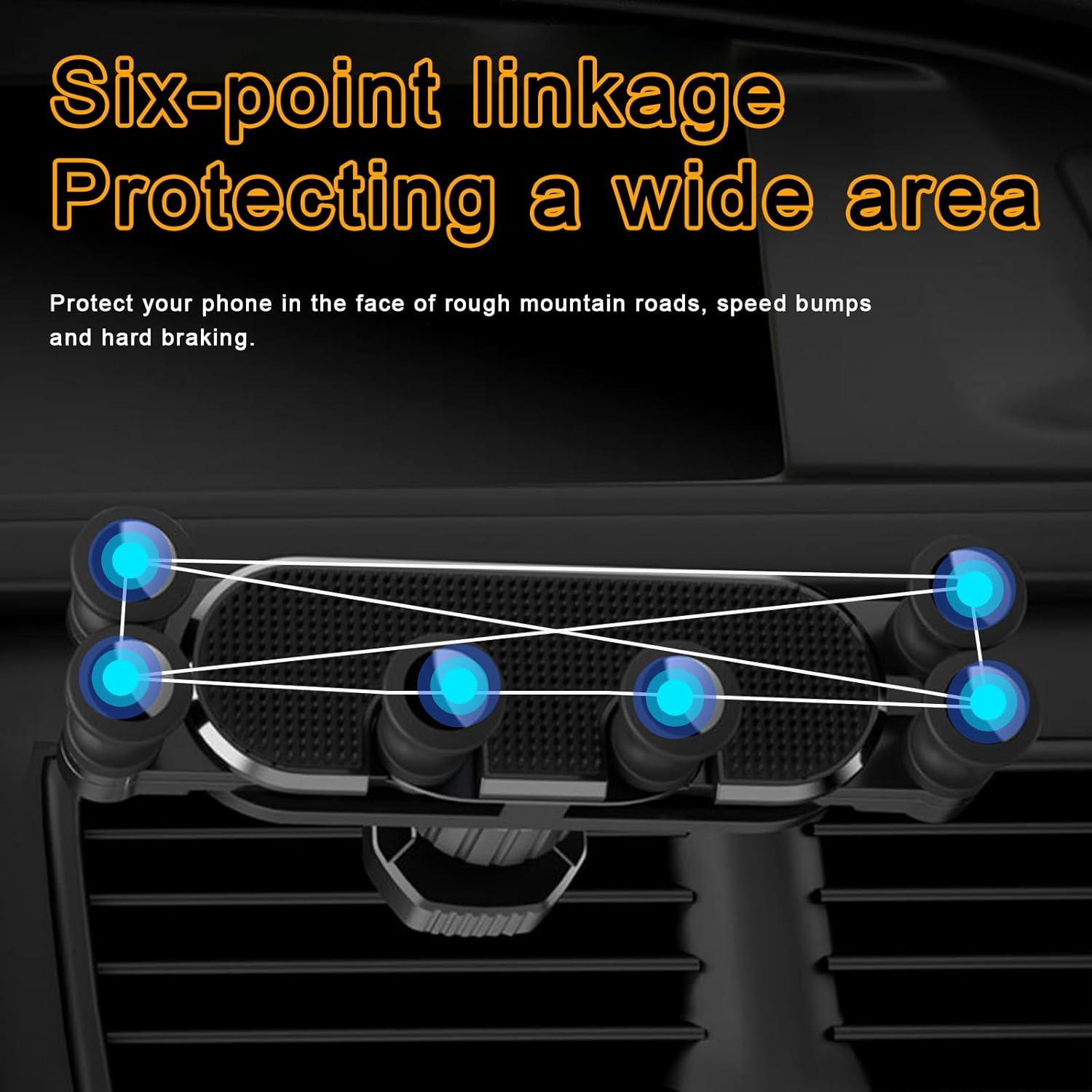 Soporte para Teléfono de Coche Sunvie Invisible Rotatable