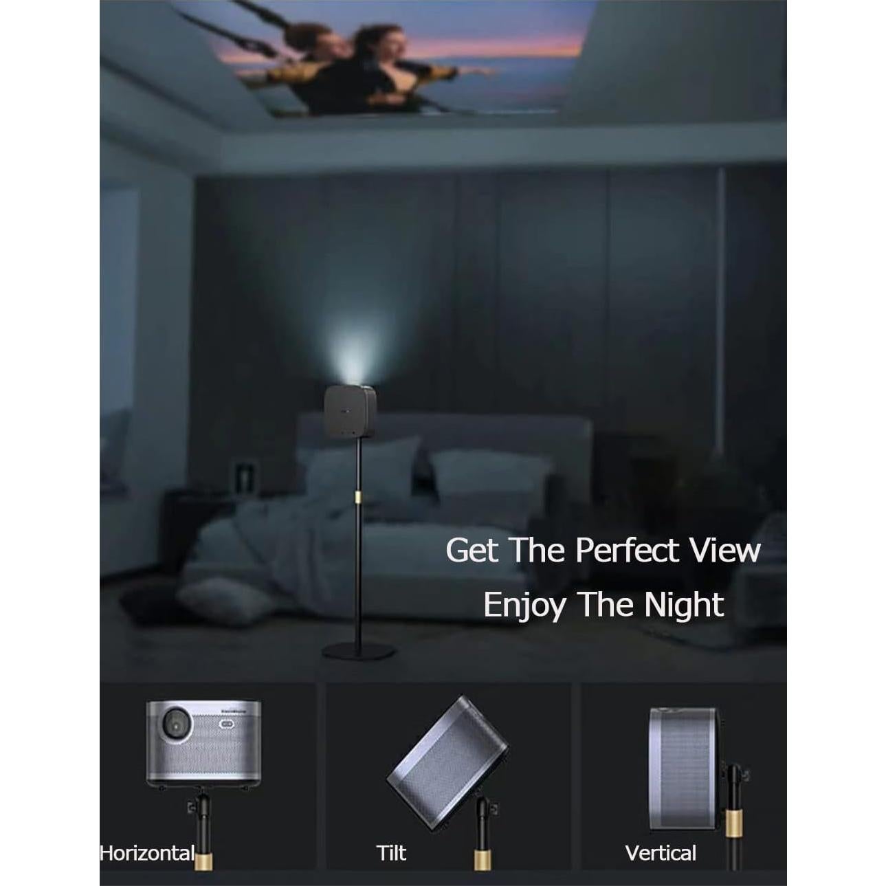 Soporte para Proyector HIBORI Ajustable 40.64-121.92 cm Universal