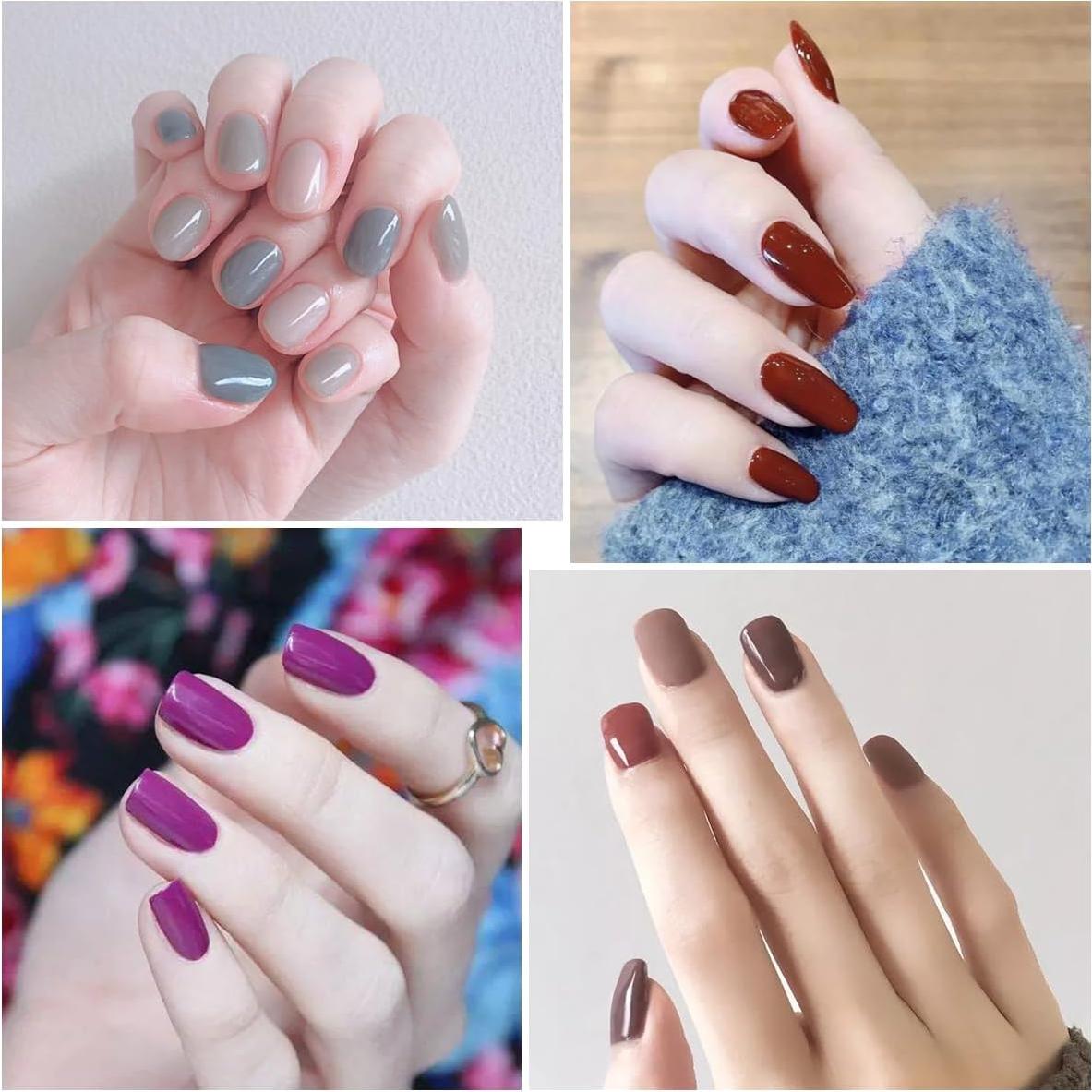 20 Hojas Tiras de Esmalte de Uñas YECIRALA 280 Piezas