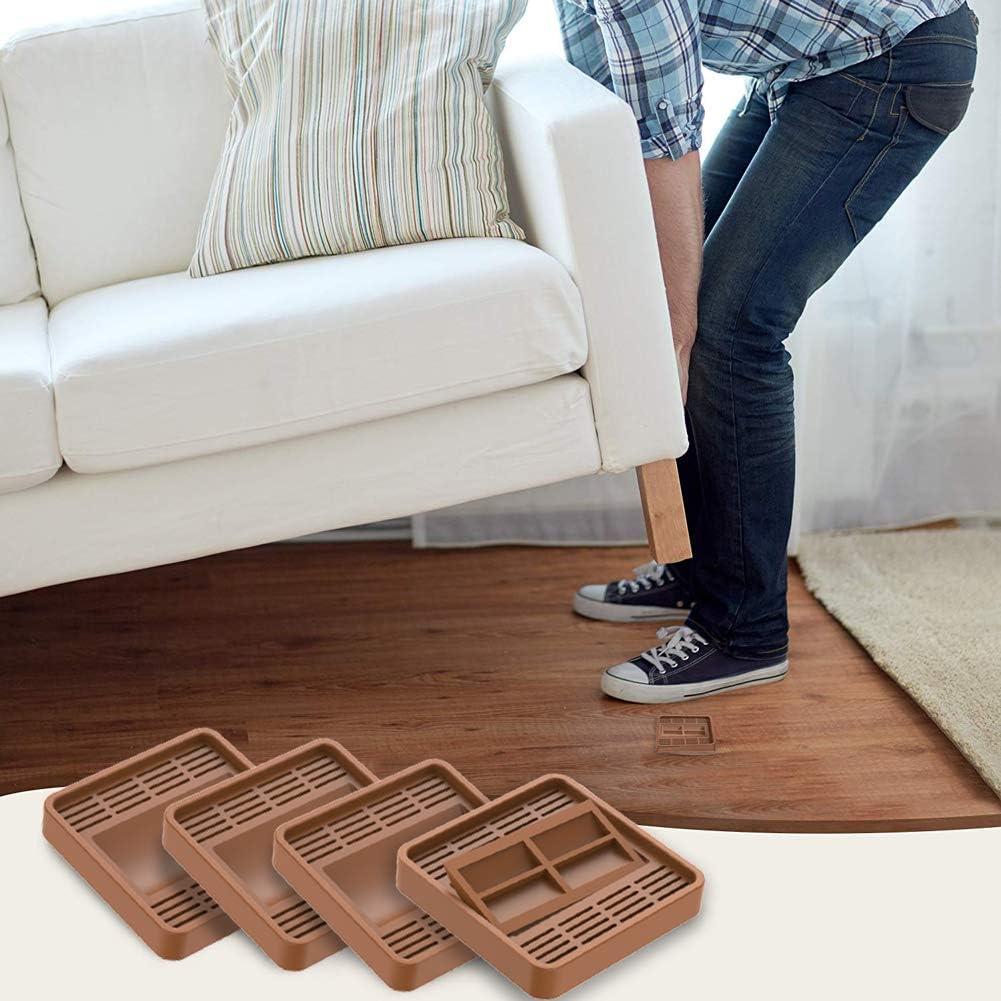 Tazas de Silicona Antideslizantes Yupeak 3x3cm 4 Unidades