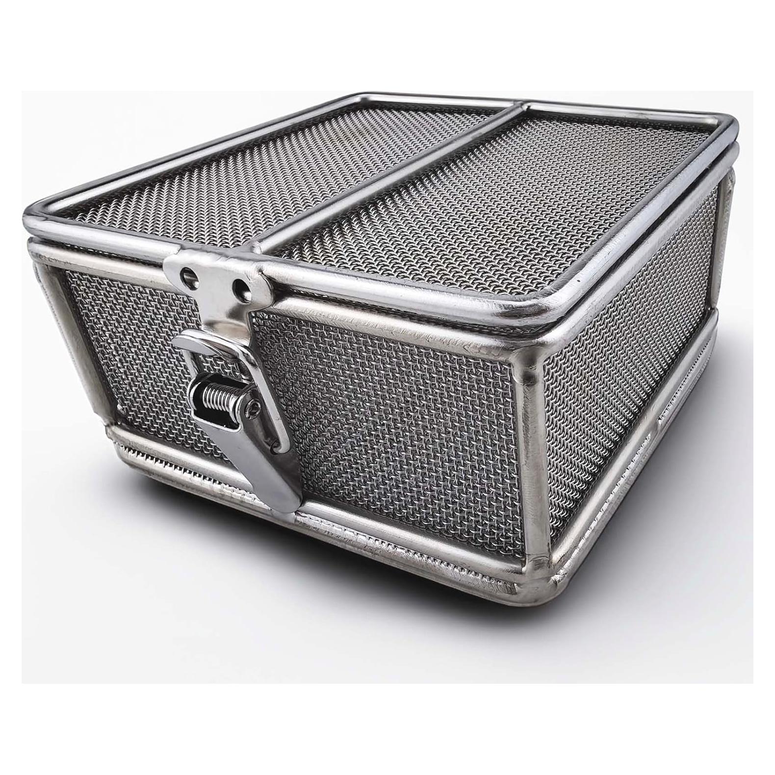 Cesta de Limpieza Ultrasónica Carligo 10.16x10.16cm Acero Inoxidable