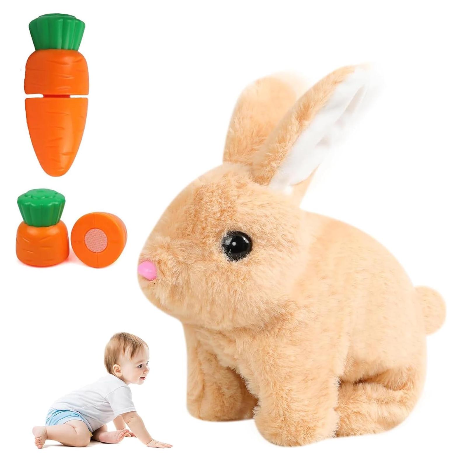 Conejo Interactivo de Peluche Sprstar - Juguete Realista