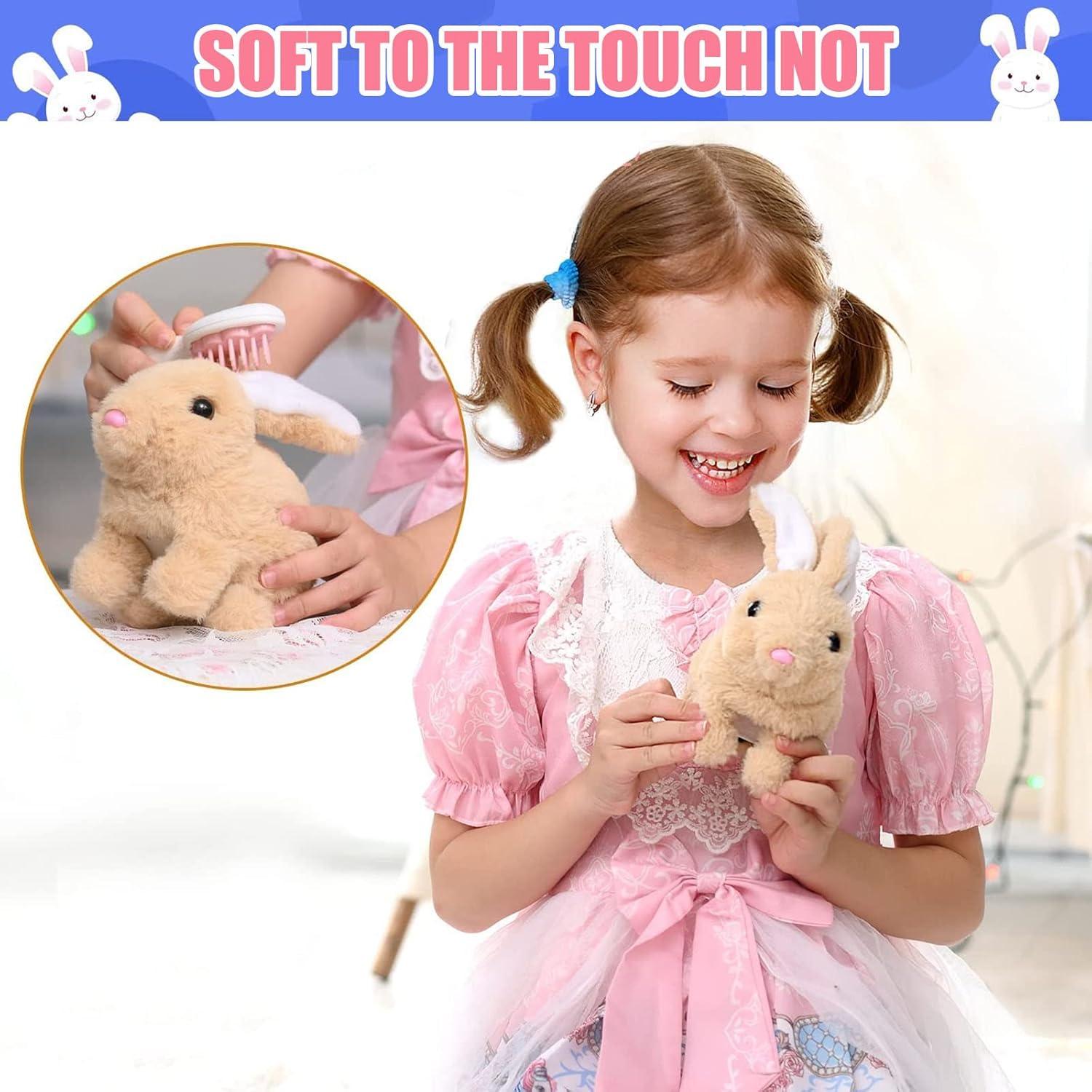 Conejo Interactivo de Peluche Sprstar - Juguete Realista