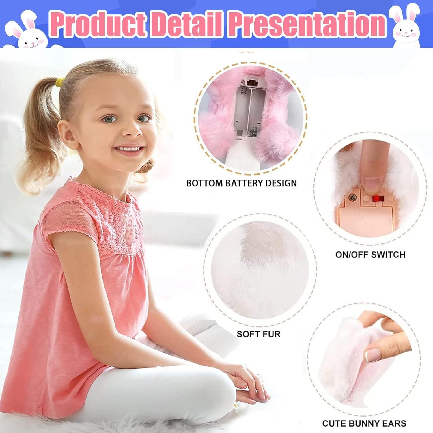 Conejo Interactivo de Peluche Sprstar - Juguete Realista