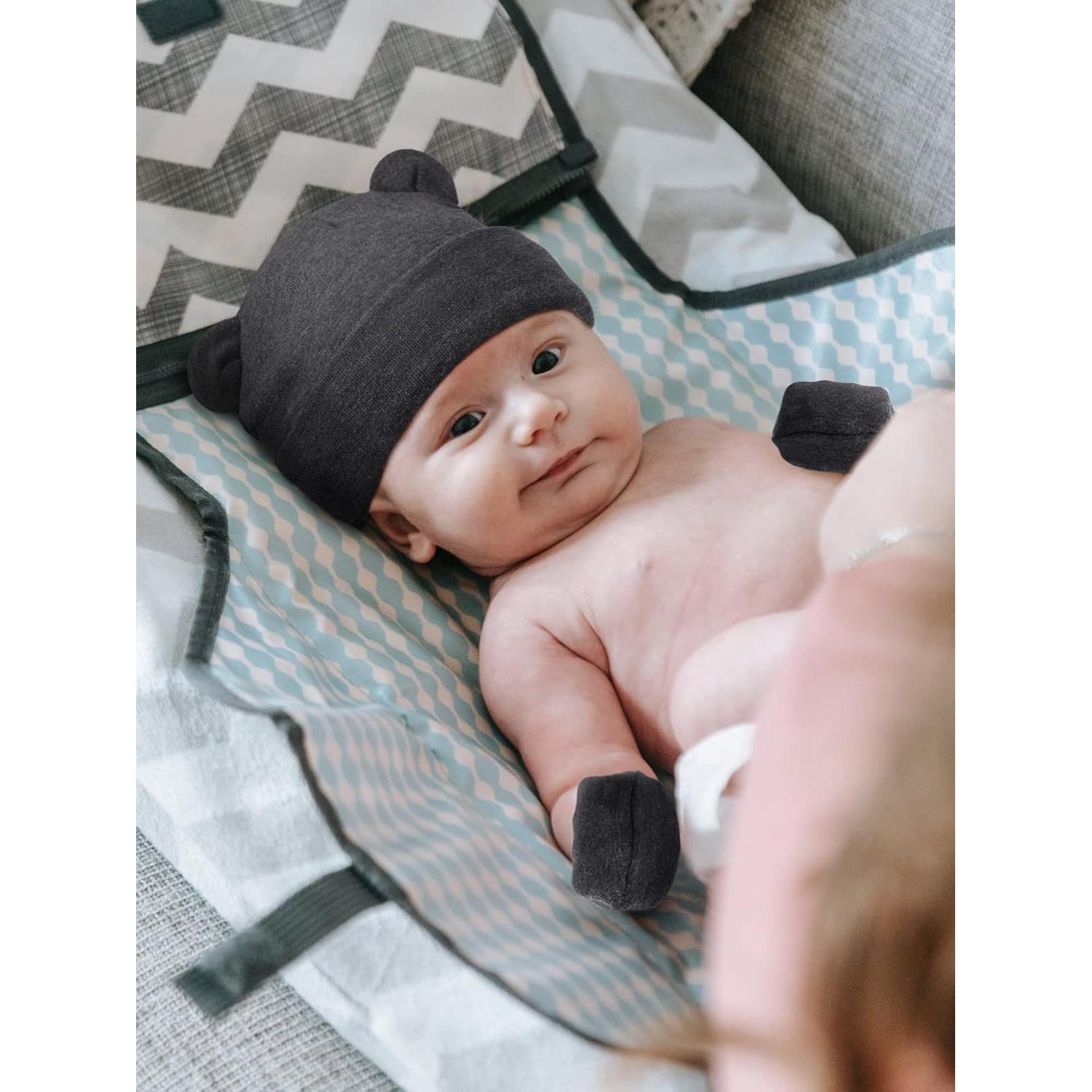 Conjunto de gorro, manoplas y calcetines Geyoga 0-6 meses