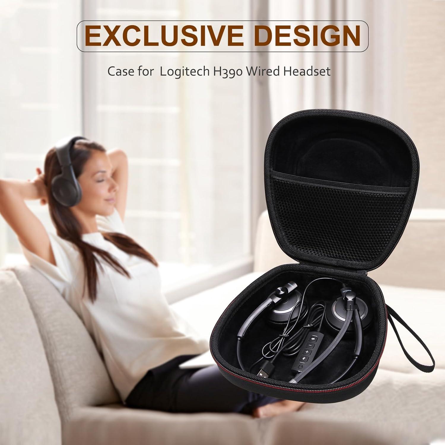 Funda para Auriculares Logitech H390 H430 JLab Go Work LTGEM