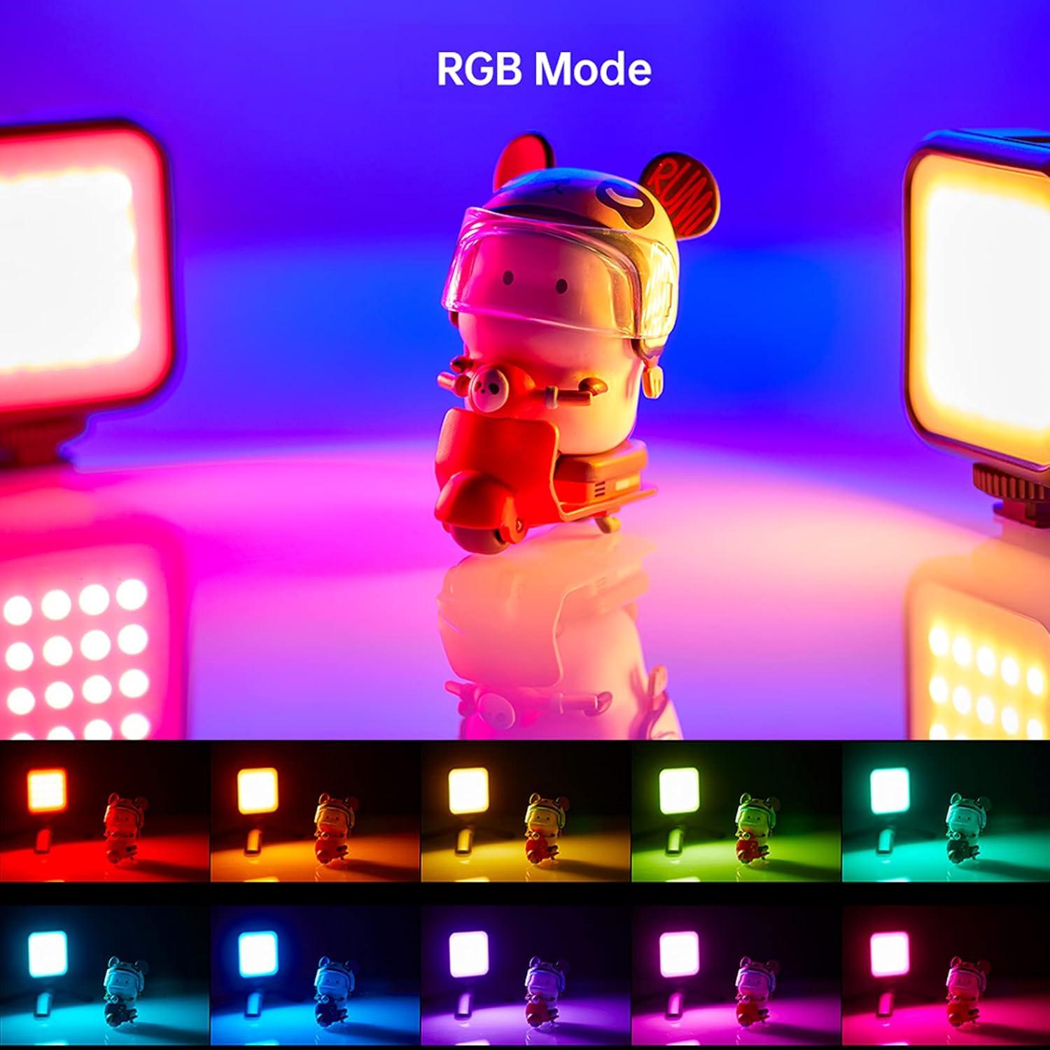 Luz de Video LED Godox LED6Bi Bi-color 3200K-6500K Recargable