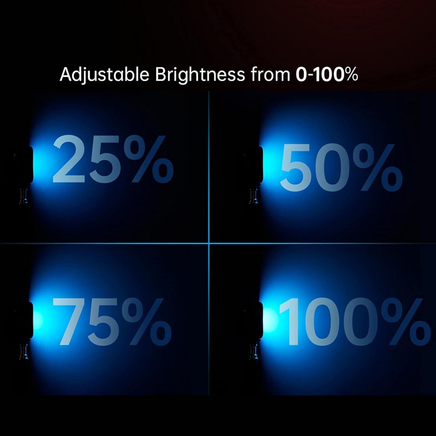 Luz de Video LED Godox LED6Bi Bi-color 3200K-6500K Recargable