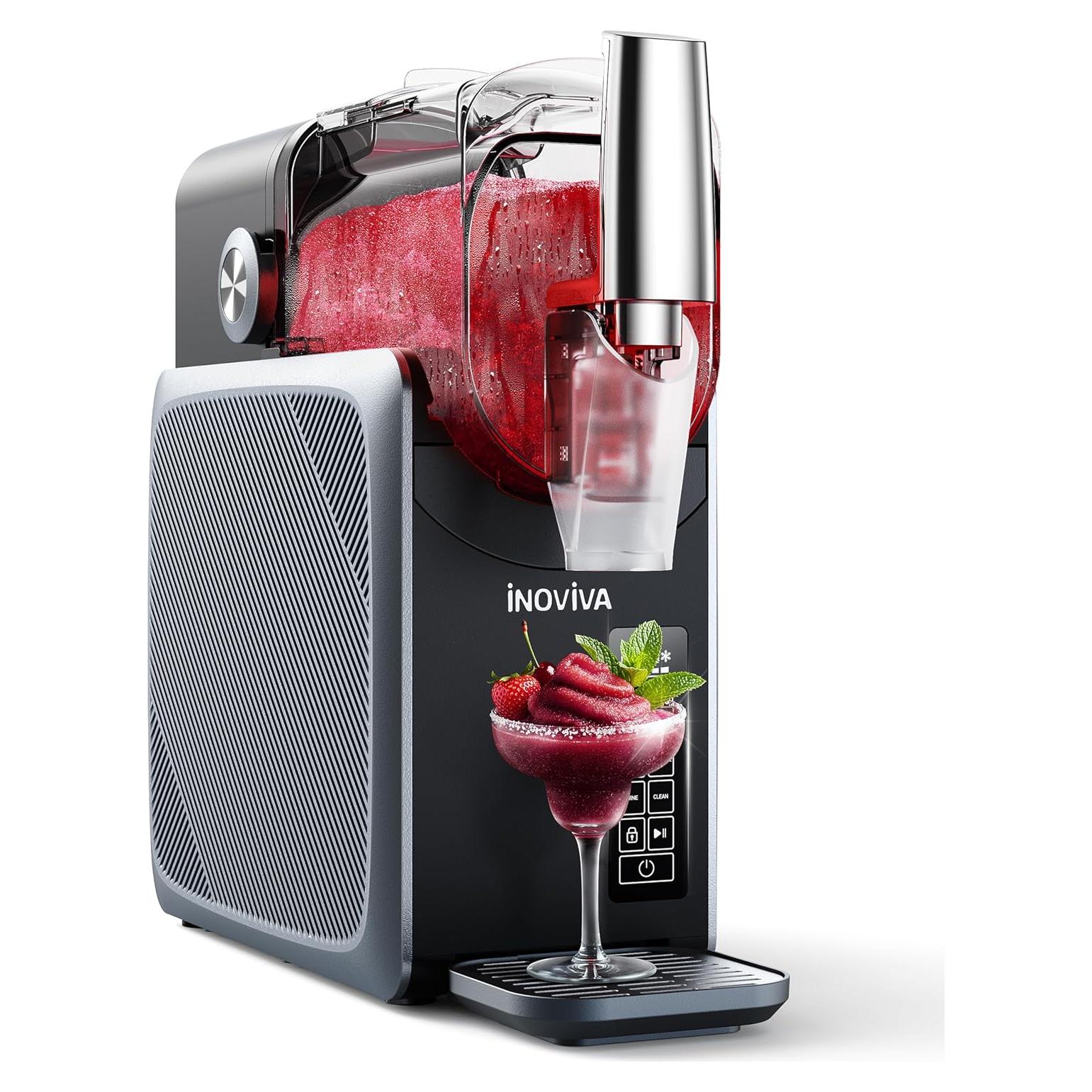 Máquina de Slushie INOVIVA 68 oz con Autolimpieza y 5 Modos