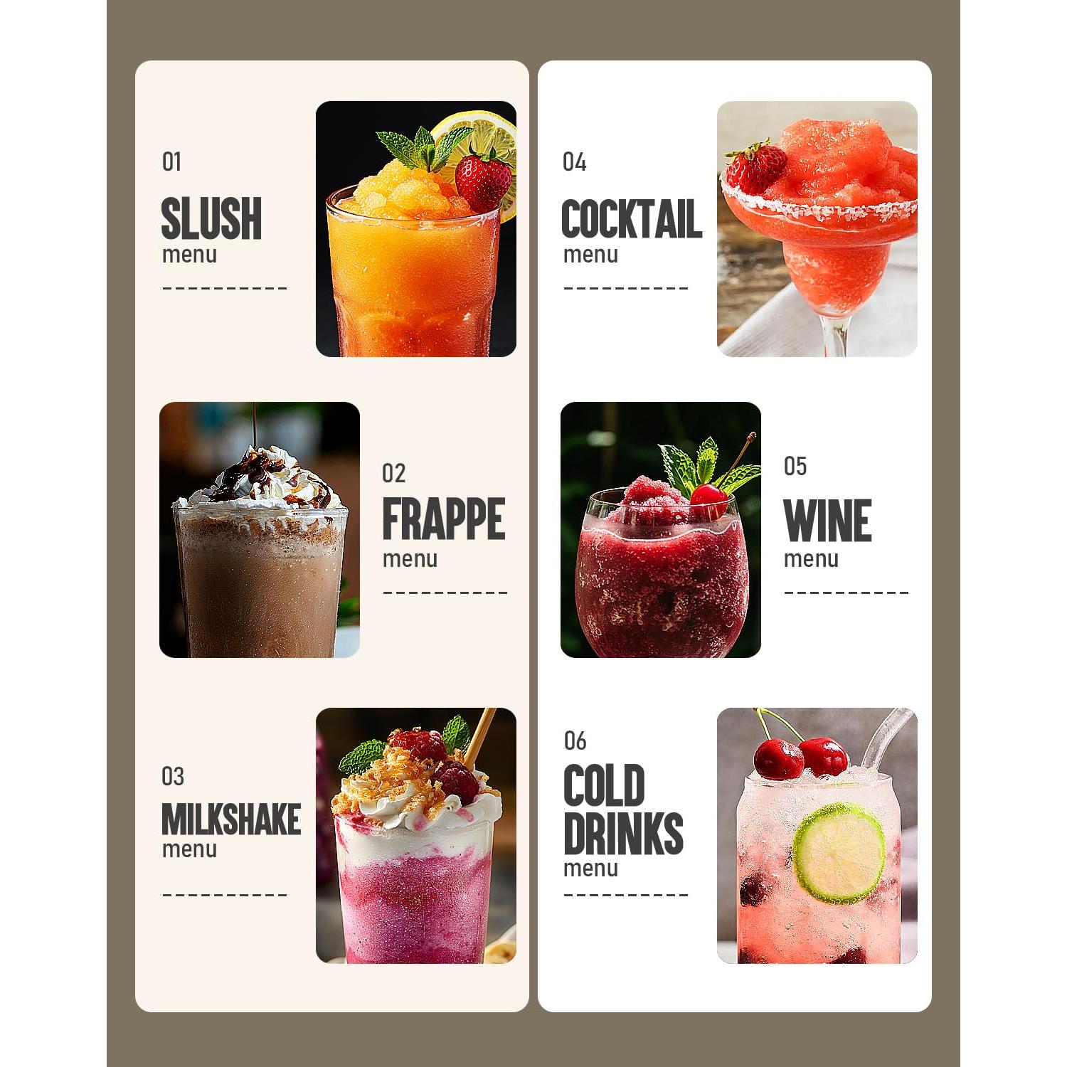 Máquina de Slushie INOVIVA 68 oz con Autolimpieza y 5 Modos