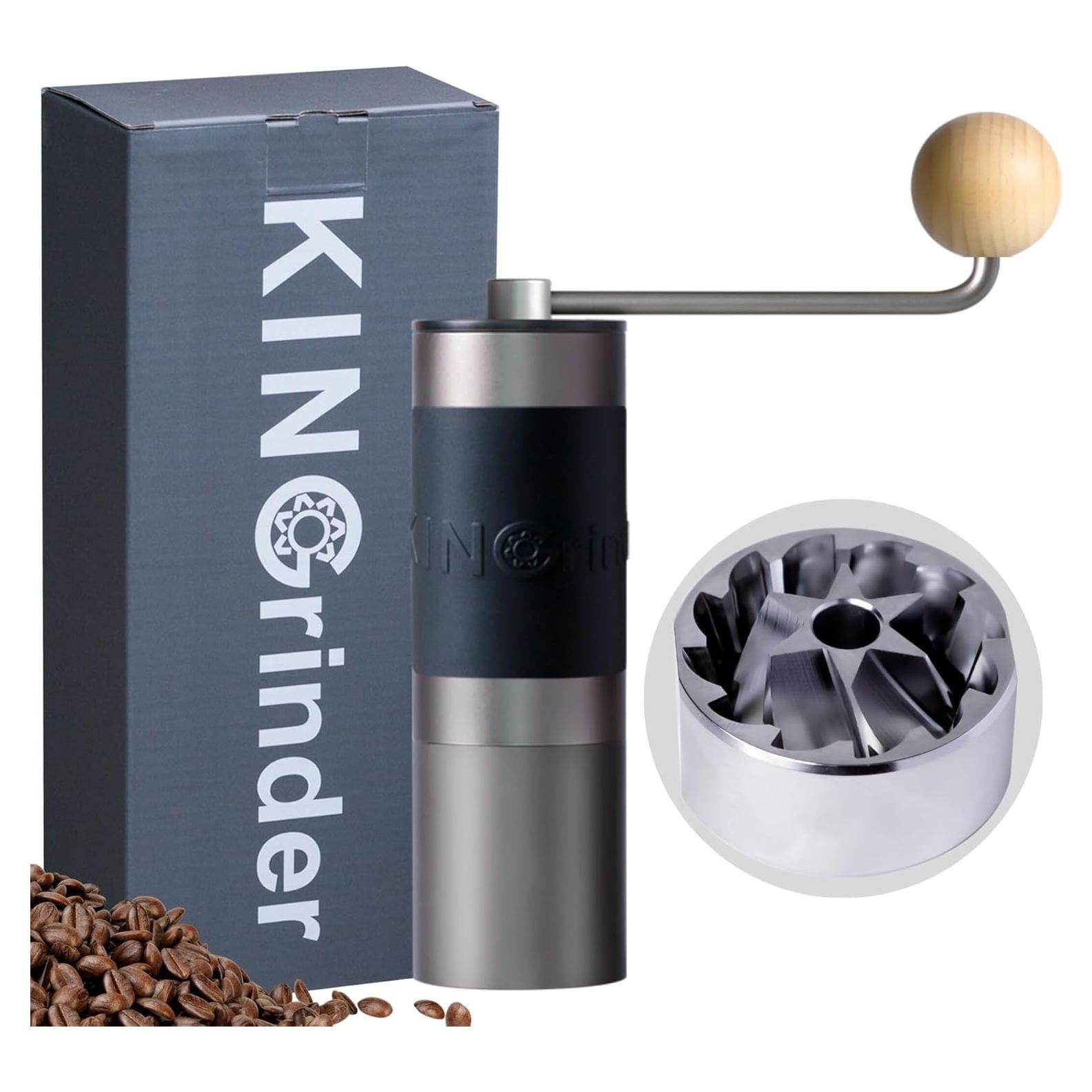 Molinillo de café manual KINGrinder K1 con ajuste preciso