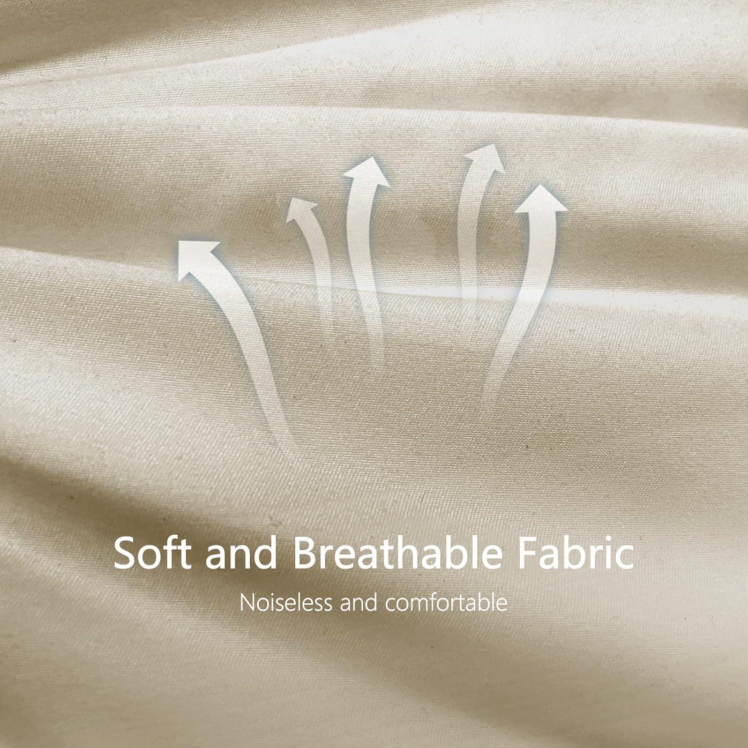 Edredón King TEXARTIST Beige Transpirable 2100 Series 259x228cm